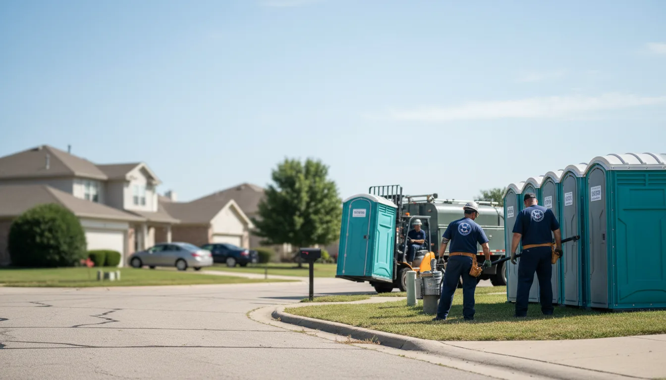 Porta Potty Rental in Laura, IL near me